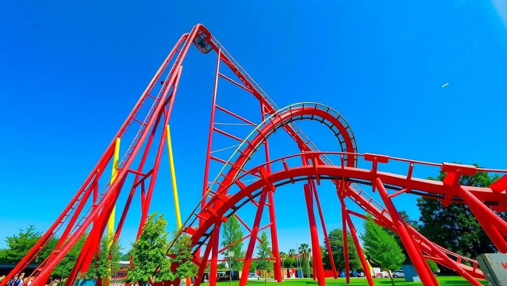 Valkyria berg- och dalbana på Liseberg